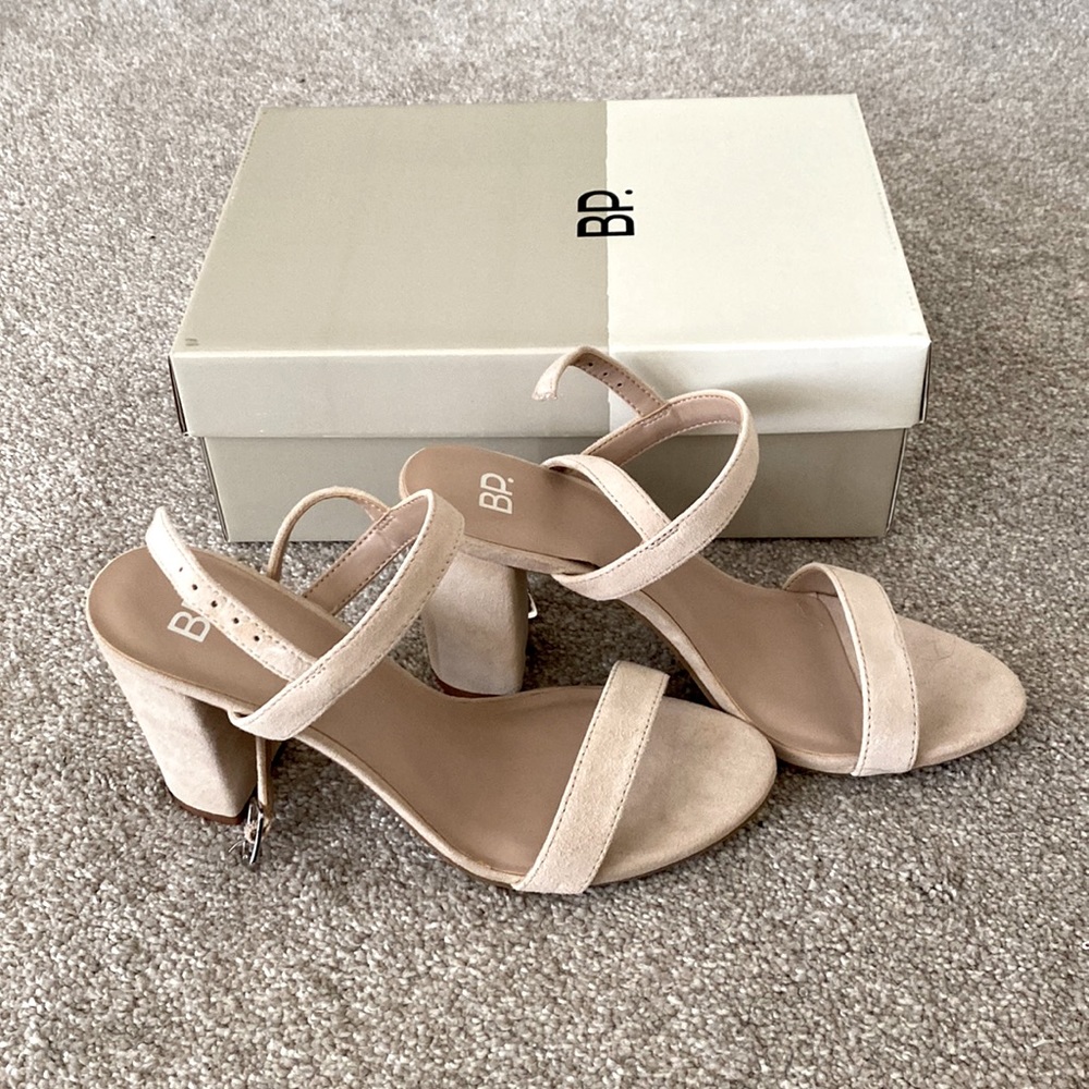 NWB BP Block Heels